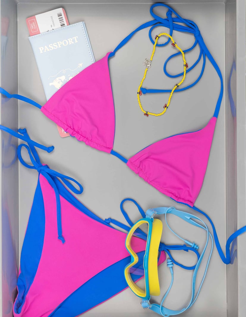 Bikini bottoms Bloovii Ibiza pink 5