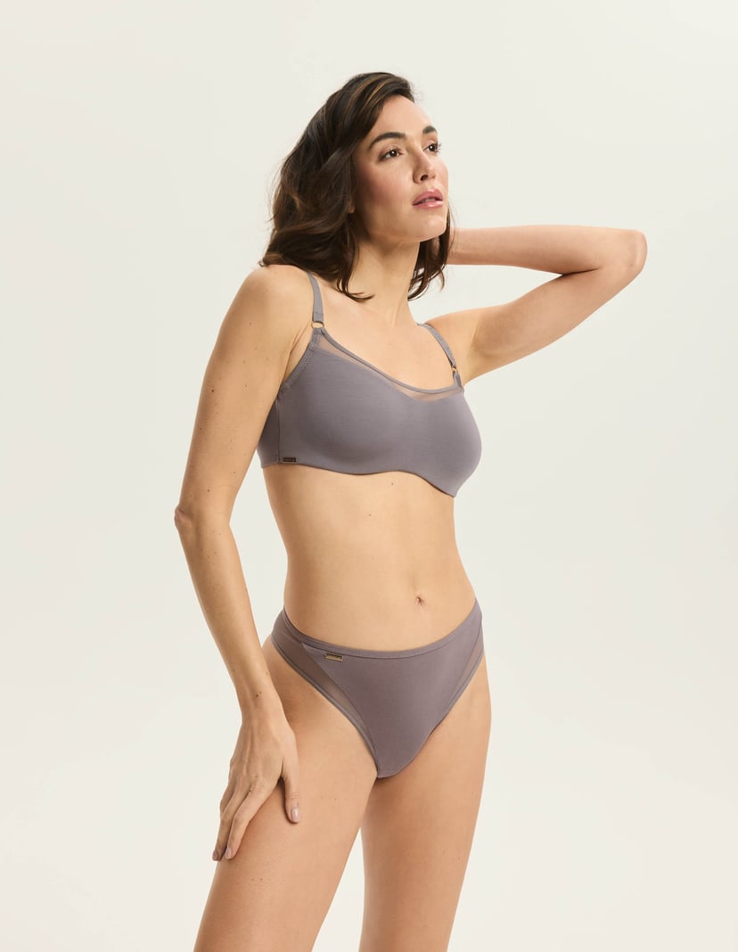 Soft bra Blissy Grey 3