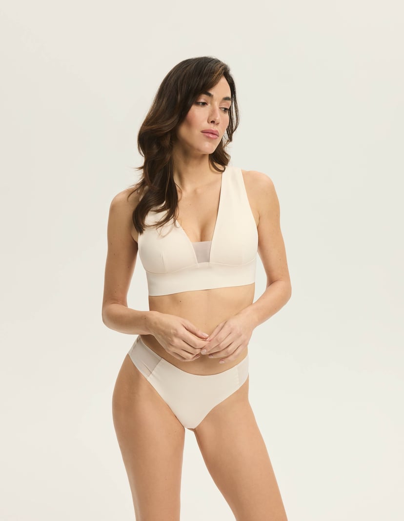 Triangle bra Blank cream 4