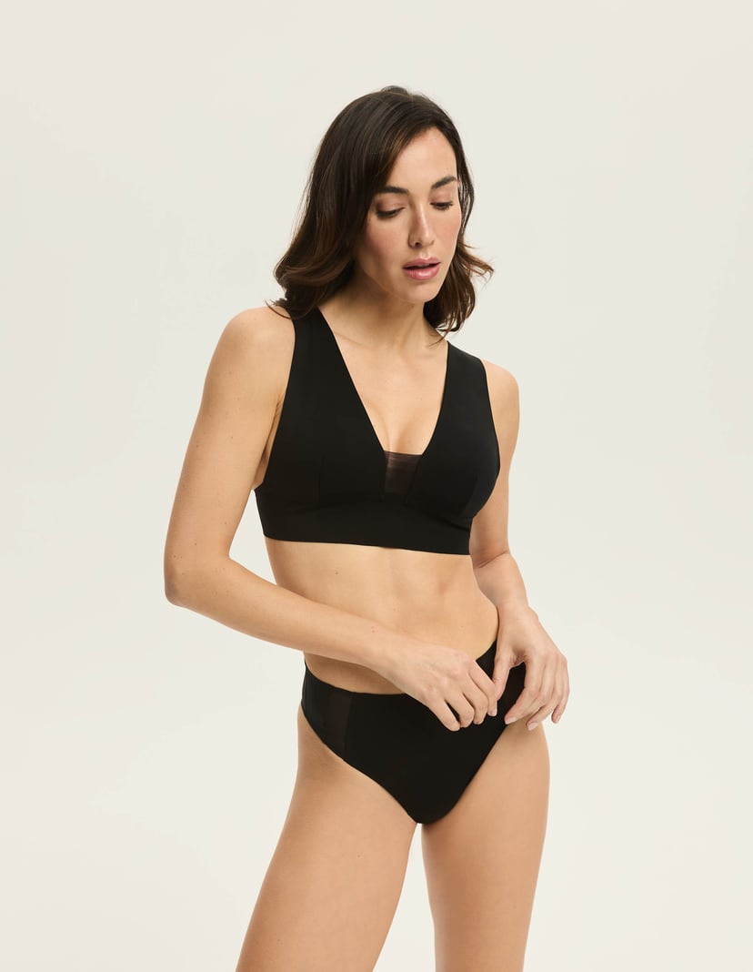 Triangle bra Blank Black 3