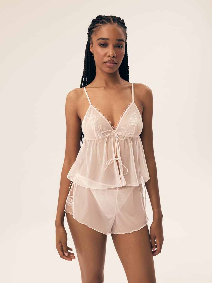 Ladie's set Baby cream 7