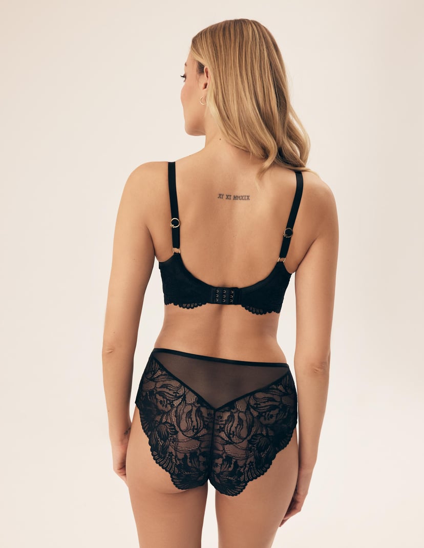 Padded bra Blueberry Black 3