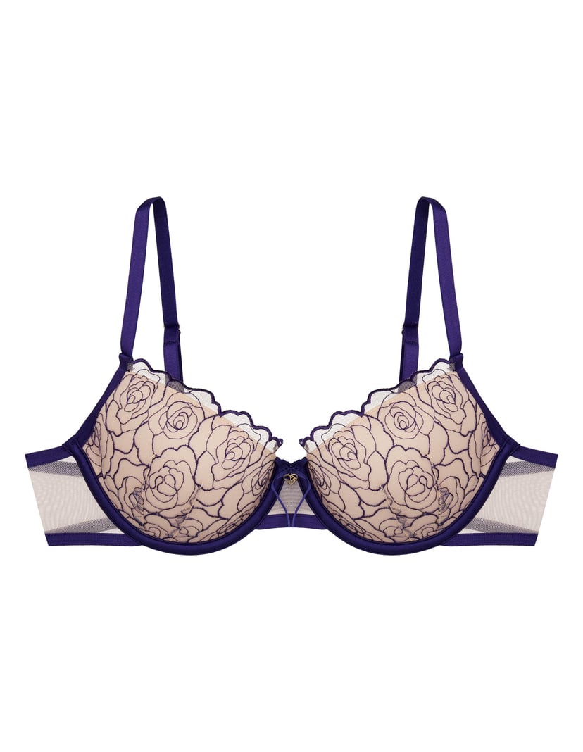 Biustonosz push-up Batty granatowy 10
