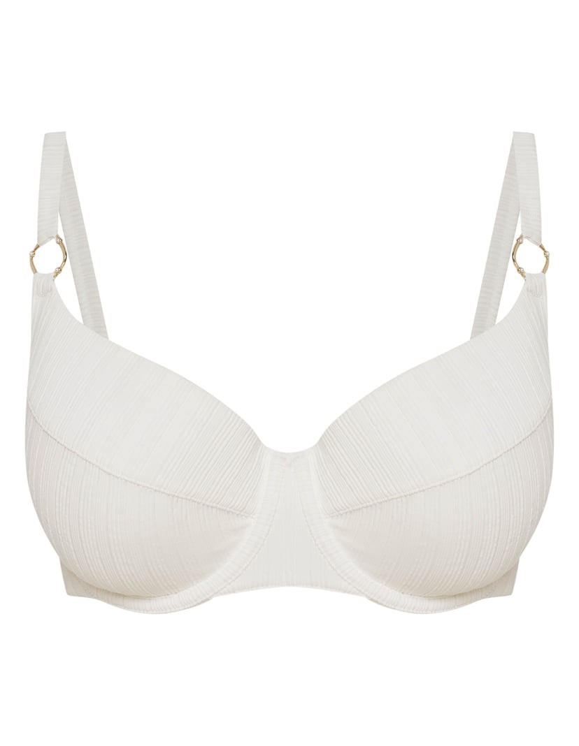 Padded bikini top Pearl White 6