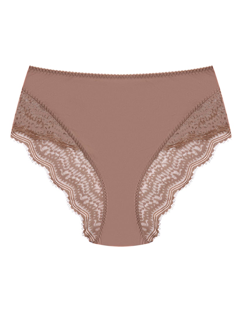 High-waisted panties Brillant brown 5