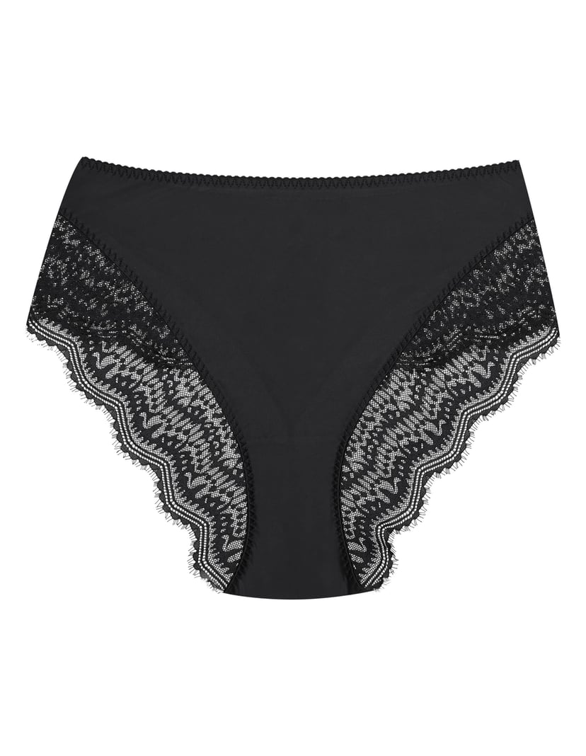 High-waisted panties Brillant Black 5