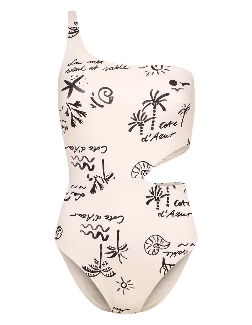 Strój plażowy jednoczęściowy Firenze кремовий 7