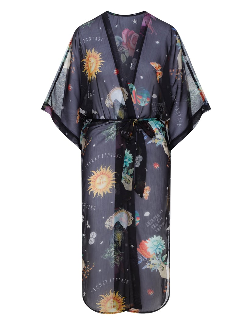 Beach robe Harlay Black 7
