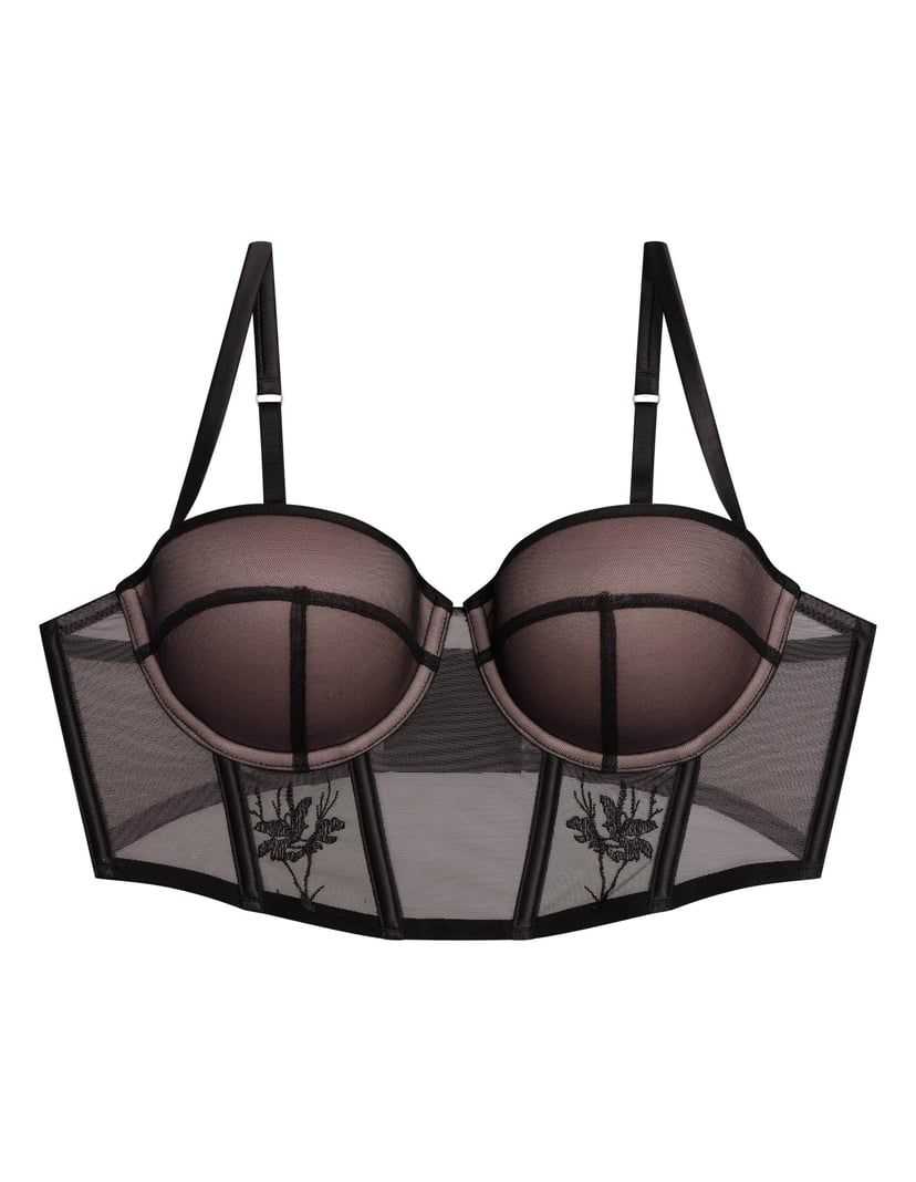 Semi-padded bra Barely Black 8