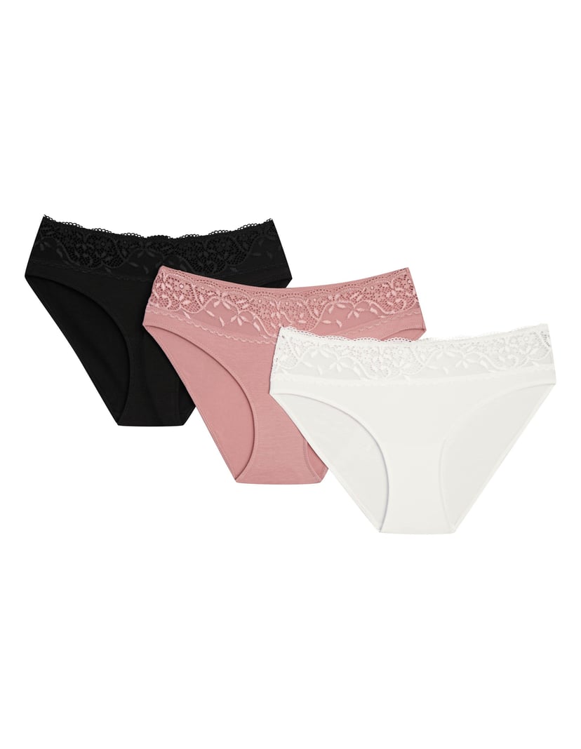 High-waisted panties Plum Multi 4