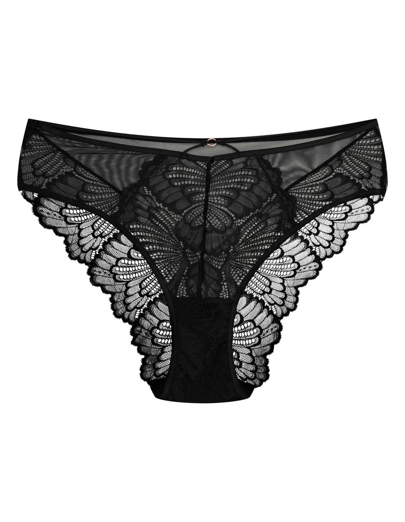 High-waisted panties Bari Black 5