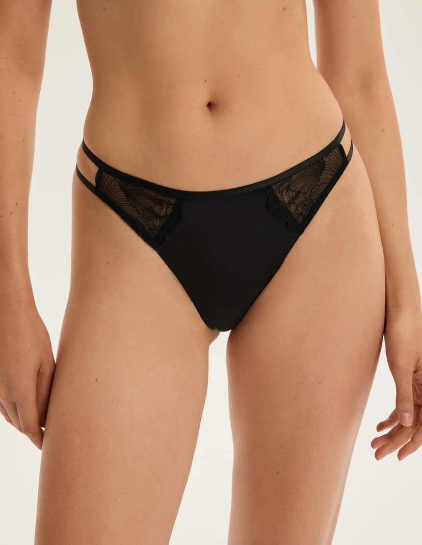 Thongs Bluey Black 3