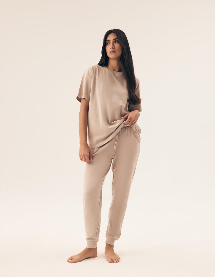 Komplet damski Nilsa beżowy 1