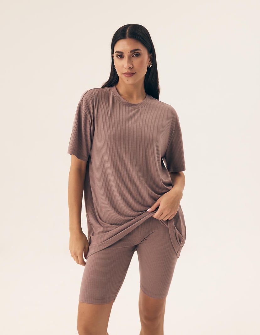 Ladie's set Nueva brown 1