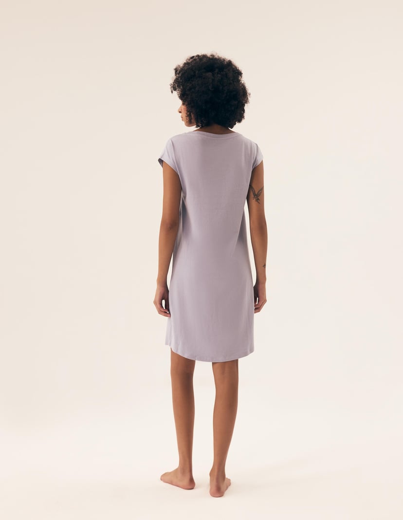 Koszula nocna Naturaleza fioletowy 4