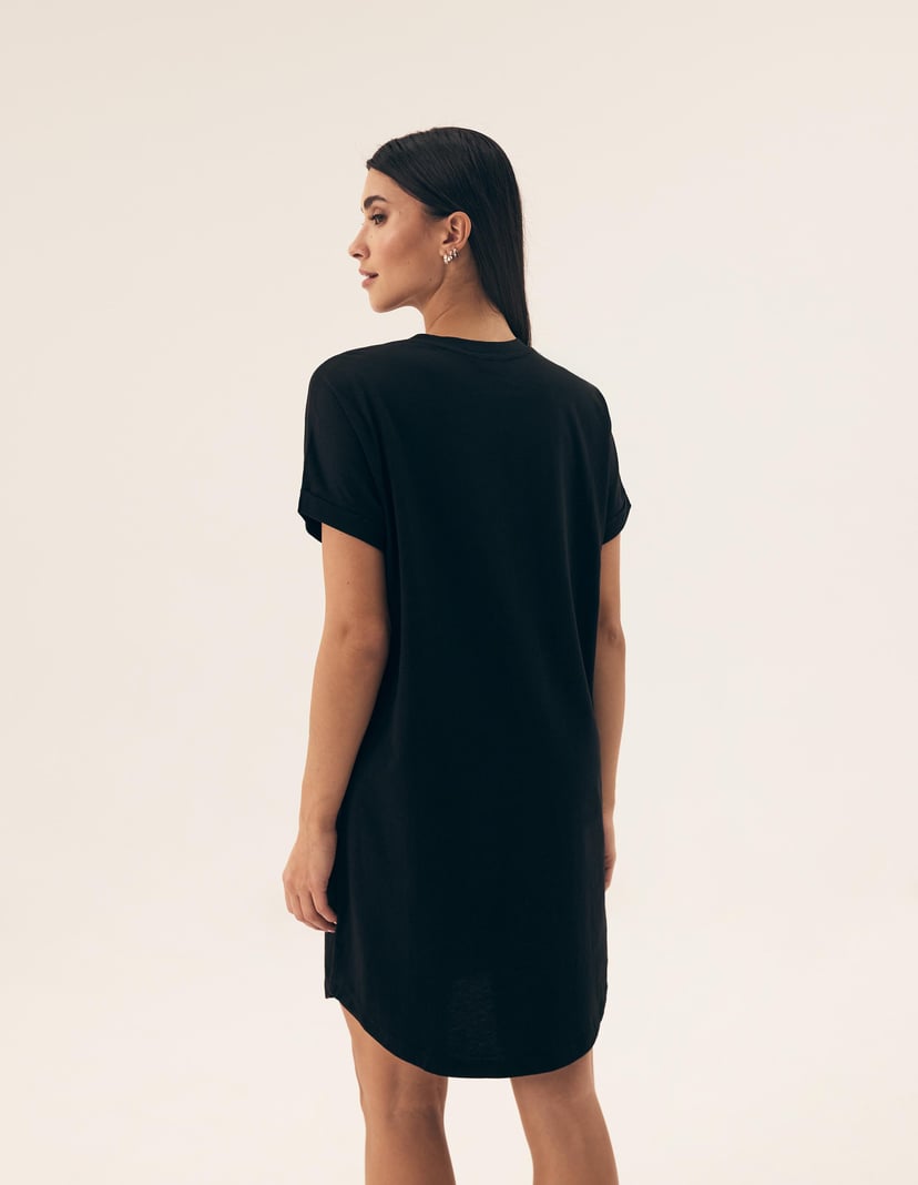 Koszula nocna Necesito czarny 4