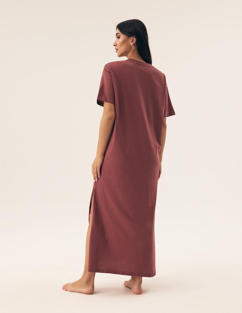 Nightgown Nimes maroon 4