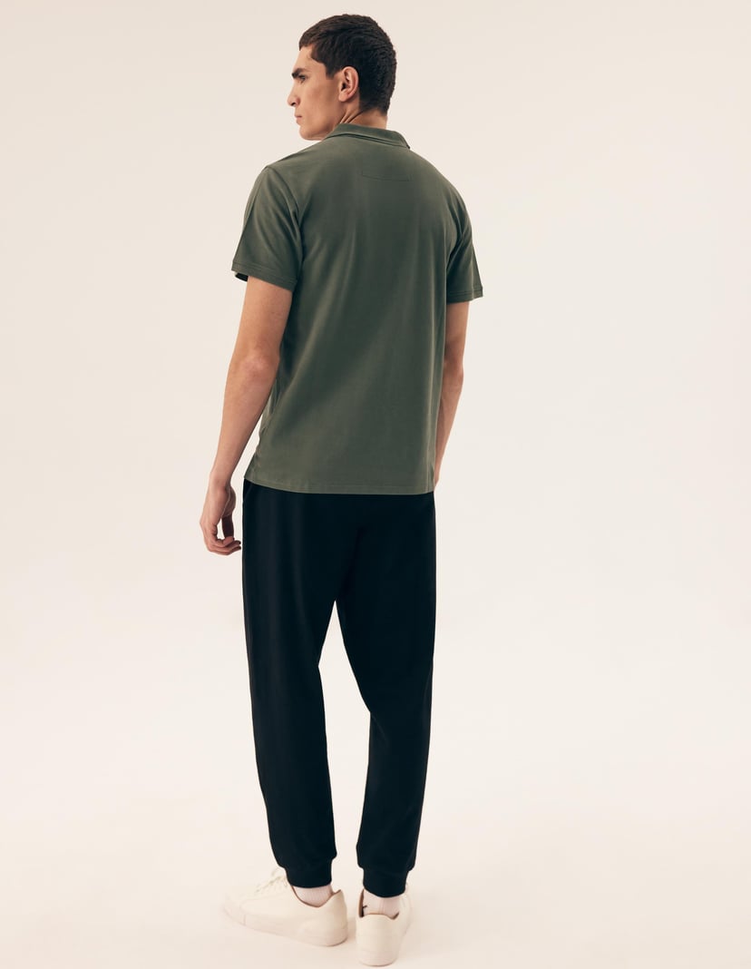 Koszulka polo Mile zielony 4