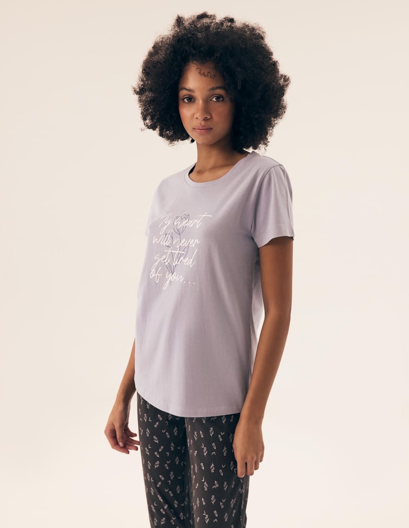 Pyjamas Naturaleza Violet 2