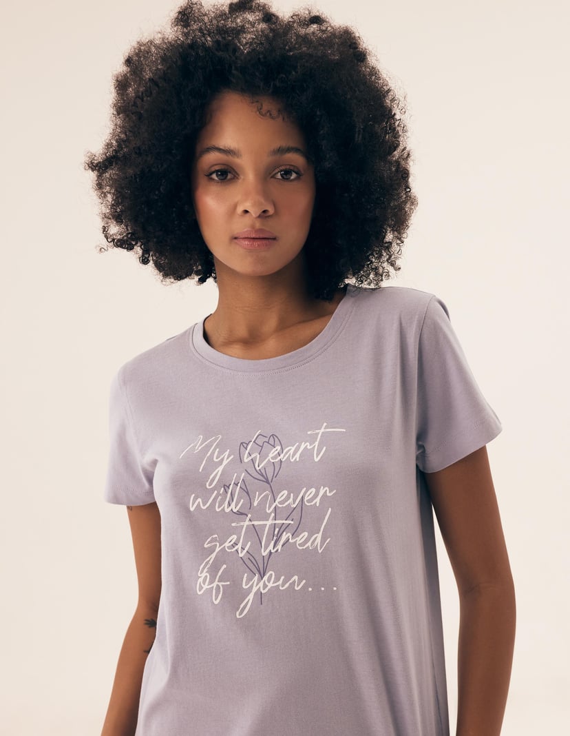 Pyjamas Naturaleza Violet 3
