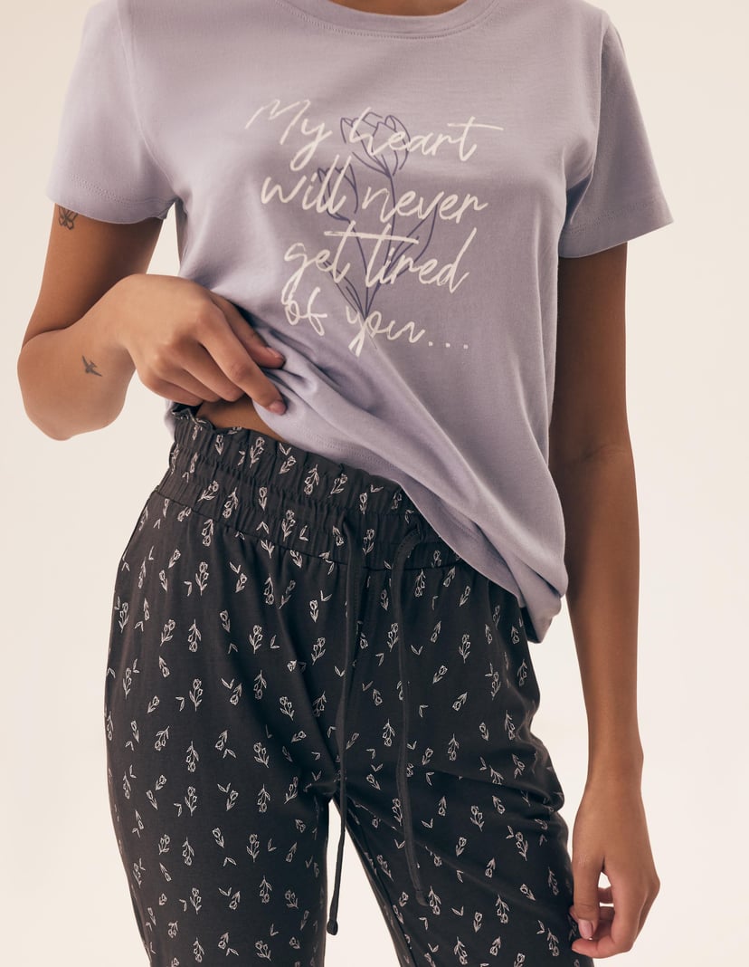 Pyjamas Naturaleza Violet 4