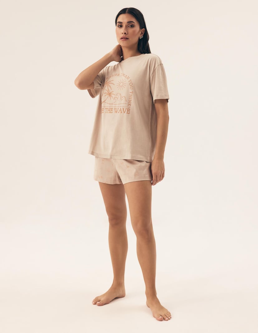 Pyjamas Nules Ecru 2
