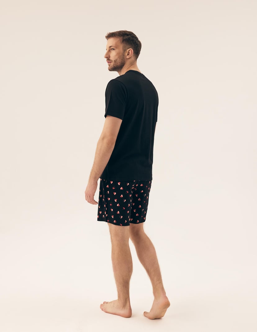 Piżama Sweet czarny 4