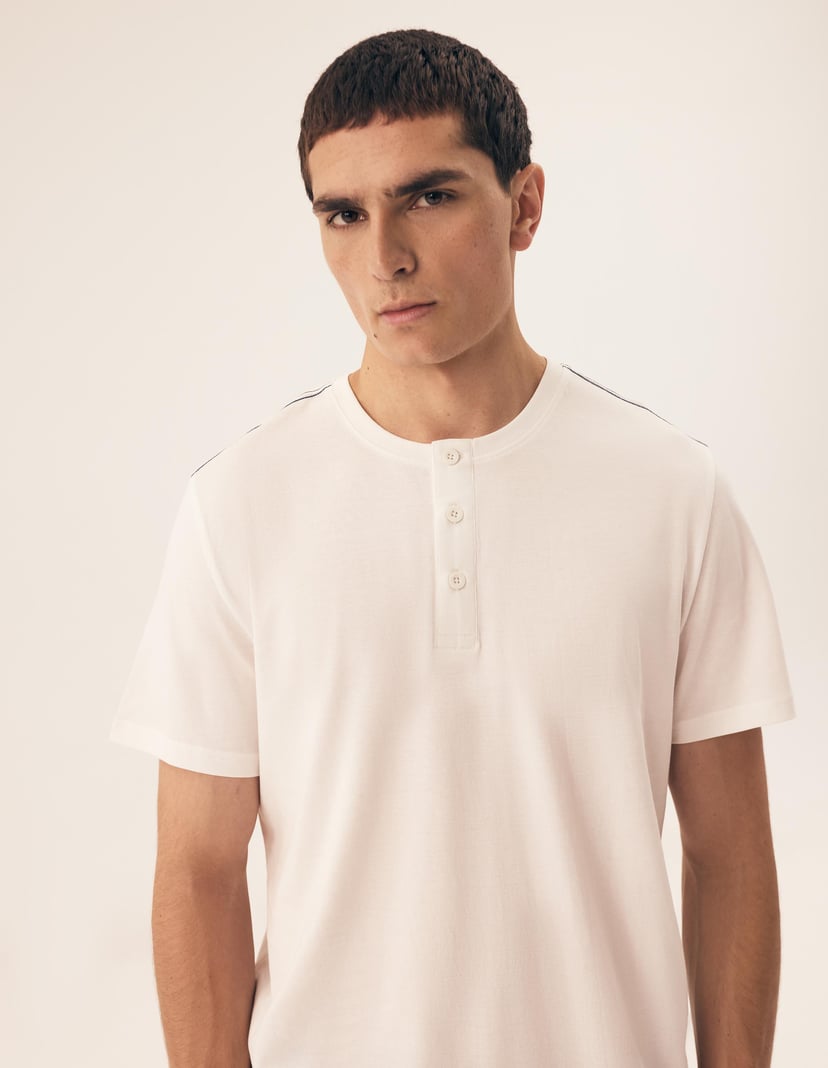 Piżama Optima ecru 3