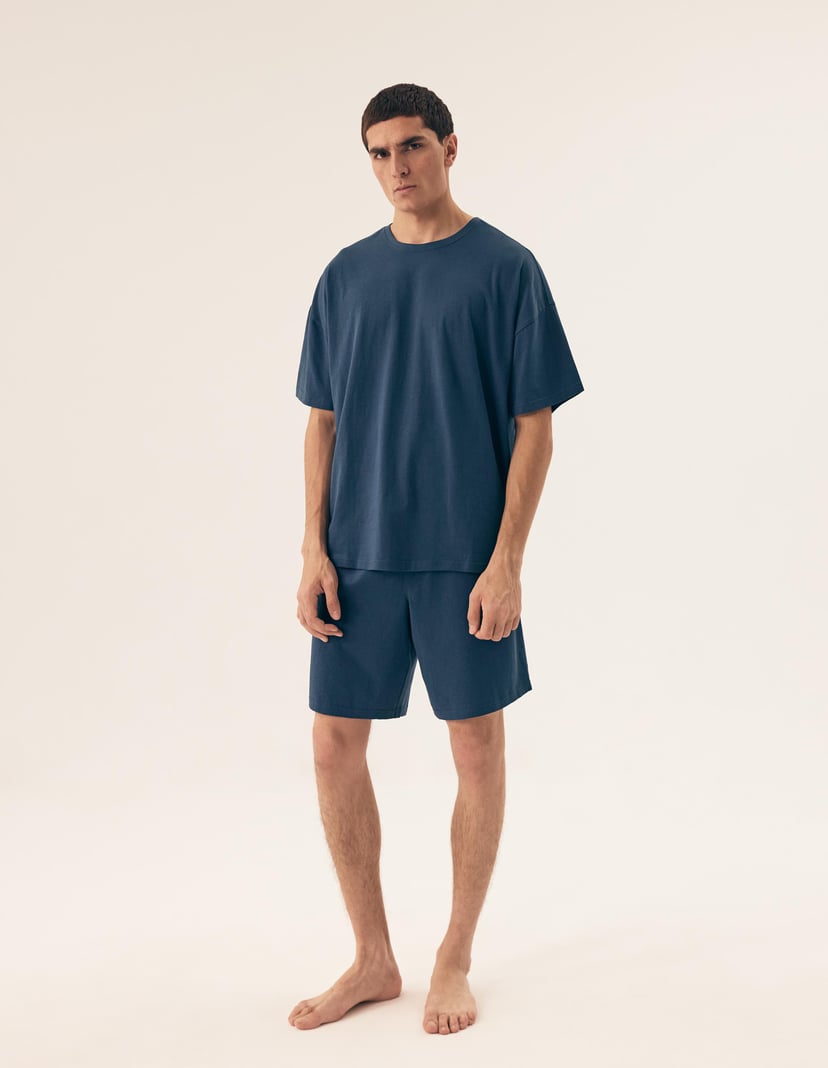 Piżama Orient niebieski 5