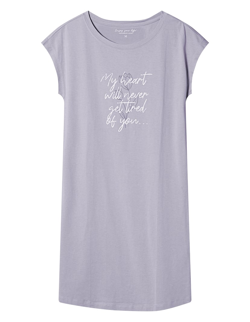 Koszula nocna Naturaleza fioletowy 5