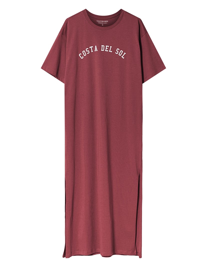 Nightgown Nimes maroon 5
