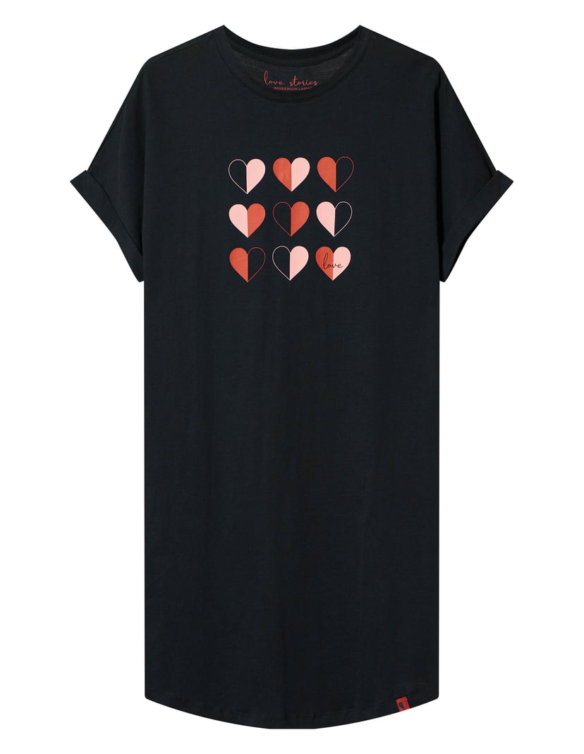 Koszula nocna Necesito czarny 5