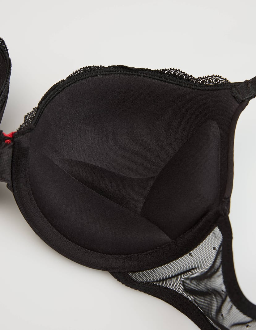 Бюстгальтер супер пуш-ап Bloovii Adoration Чорний 9