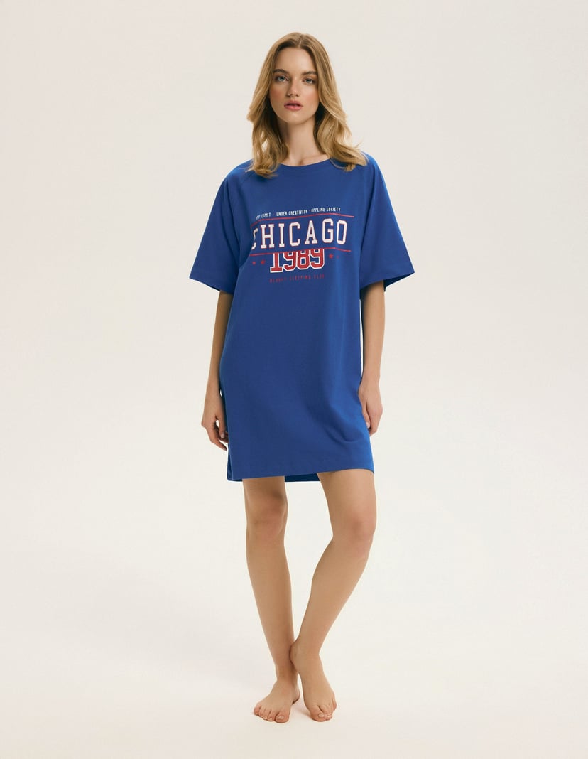 Bloovii Kellie Nightshirt Blue 1