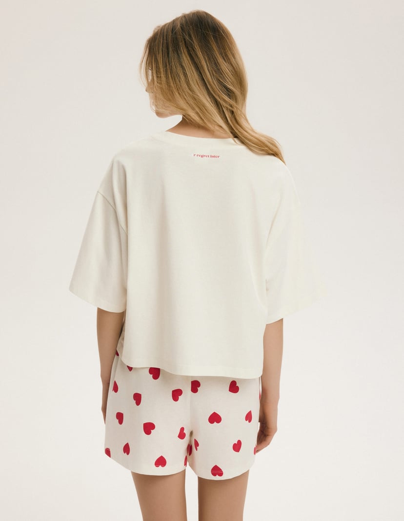 Piżama Bloovii Happiness cream 3