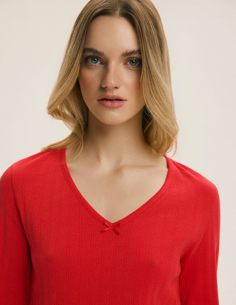 Piżama Bloovii Intimacy Red 2