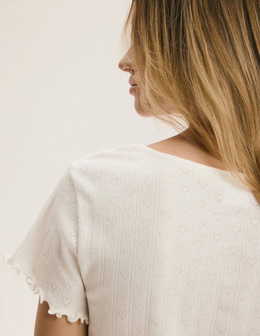 Piżama Bloovii Intimacy kremowy 3