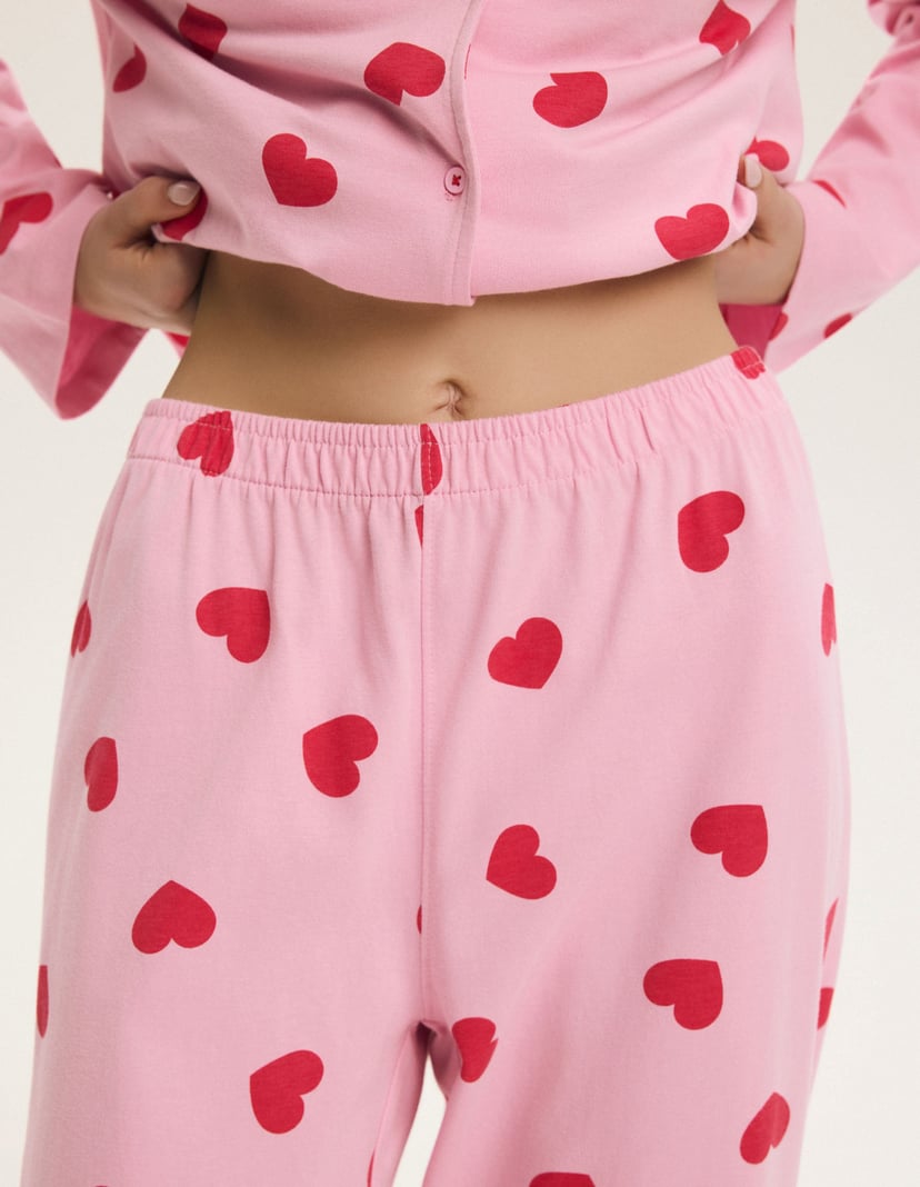 Piżama Bloovii Romance pink 3