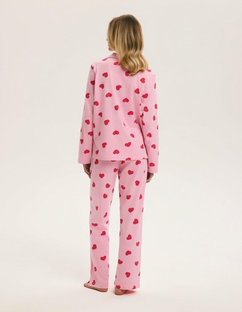 Piżama Bloovii Romance pink 5