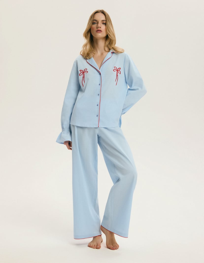 Piżama Bloovii Vulnerability Blue 8