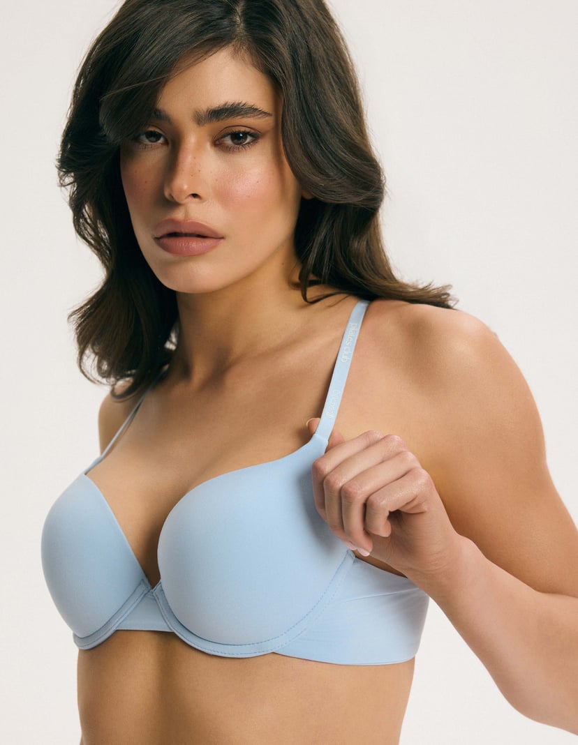 Super Push-Up Bra Bloovii Wellness Blue 2