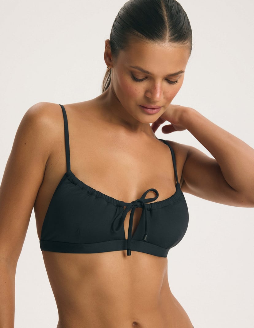 Bloovii Wave Bikini Top Black 2