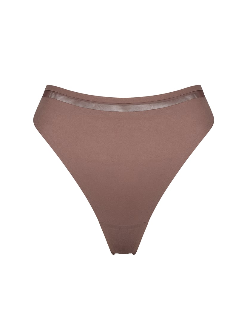 Basic Thongs brown 1
