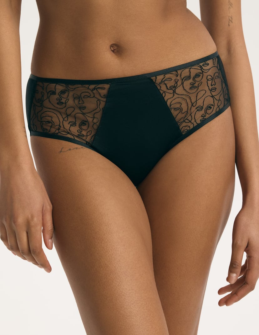 High-Waisted Panties Georgia Black 2