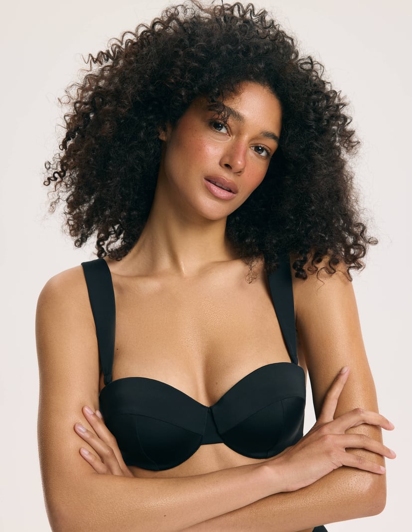 Gia Bikini Top NO IMAGE Black 3