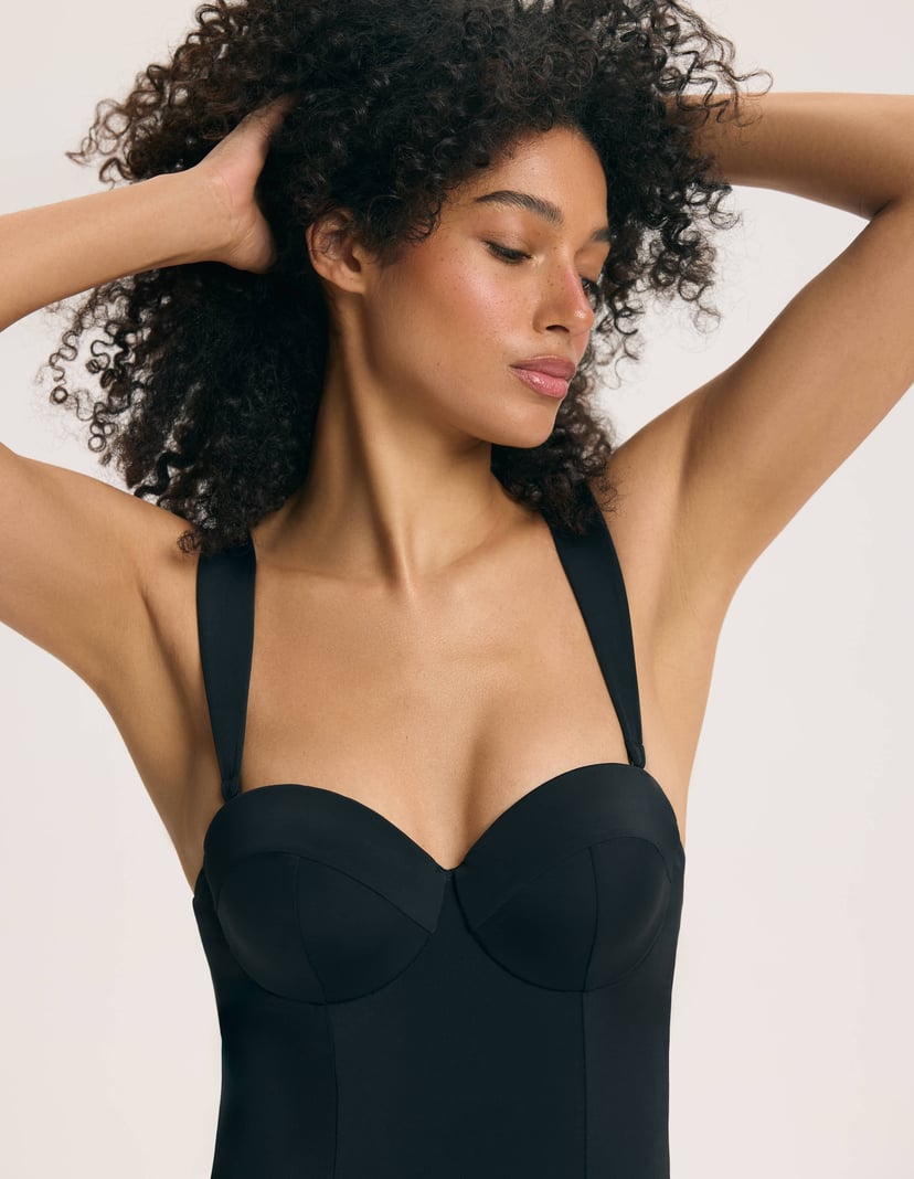 Суцільний купальник Gia Чорний 3