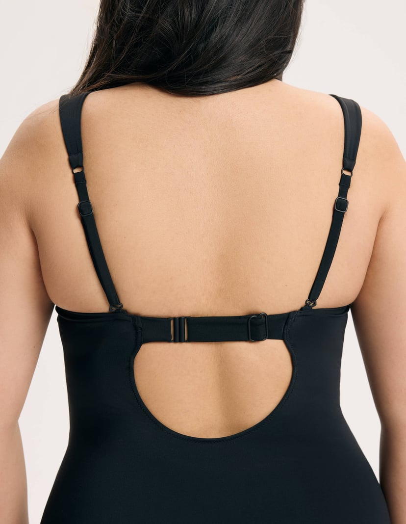 Суцільний купальник Gia Чорний 8