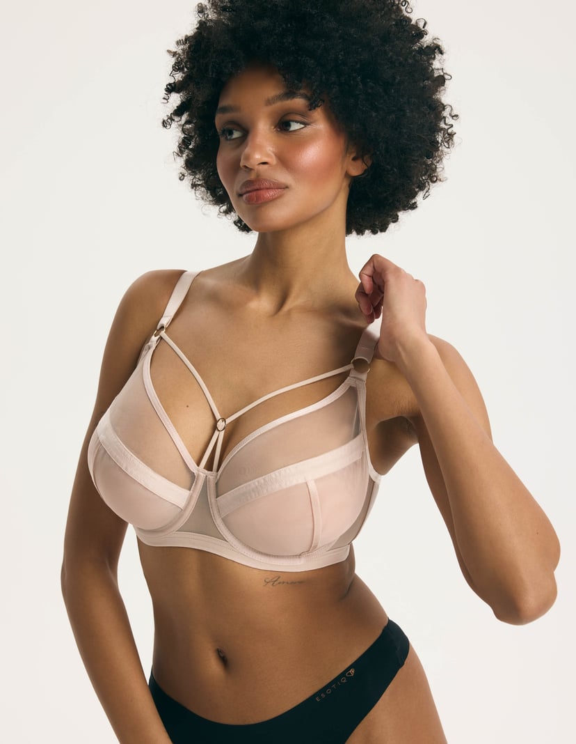 Biustonosz miękki Glam pink 1