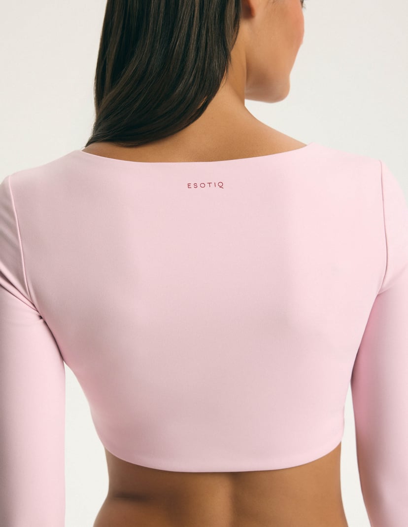 Top Bloovii with Long Sleeves Julicious pink 4