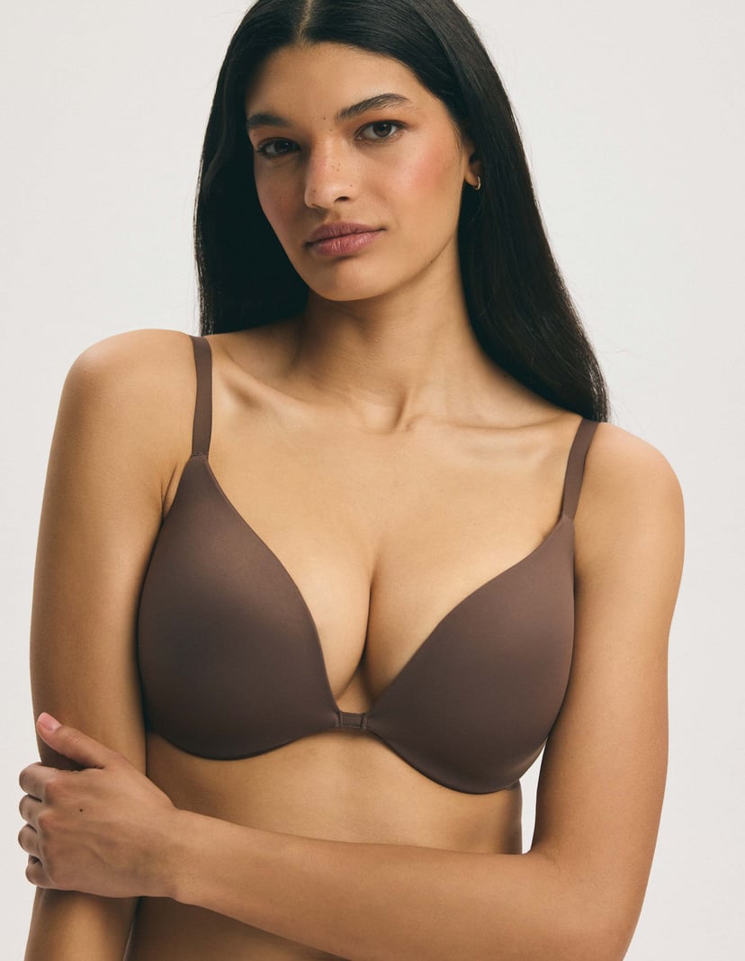 Push-Up Bra Basic brown 2